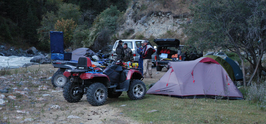 ATV Adventure Tour zum Kegety Pass weiter in den Konortchok Canyon